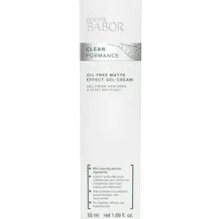 BABOR Cleanformance Oil-Free Matte Effect Gel-Cream 50ml