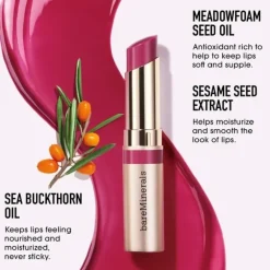 BareMinerals Dewy Lip Gloss-Balm Grateful