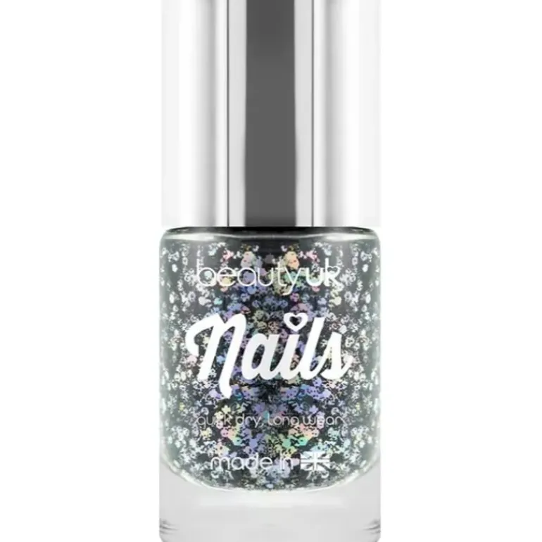 Beauty UK Glitter Nail Polish – Andromeda Purple