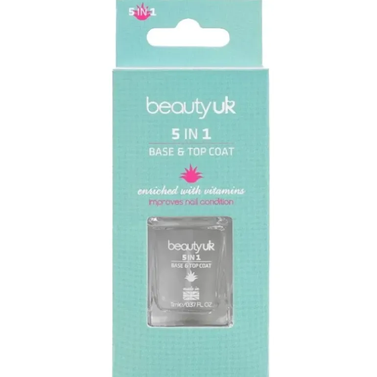 Beauty UK 5 In 1 Base & Top Coat