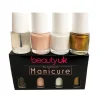 Beauty UK Rose Gold French Manicure Set 4x9ml