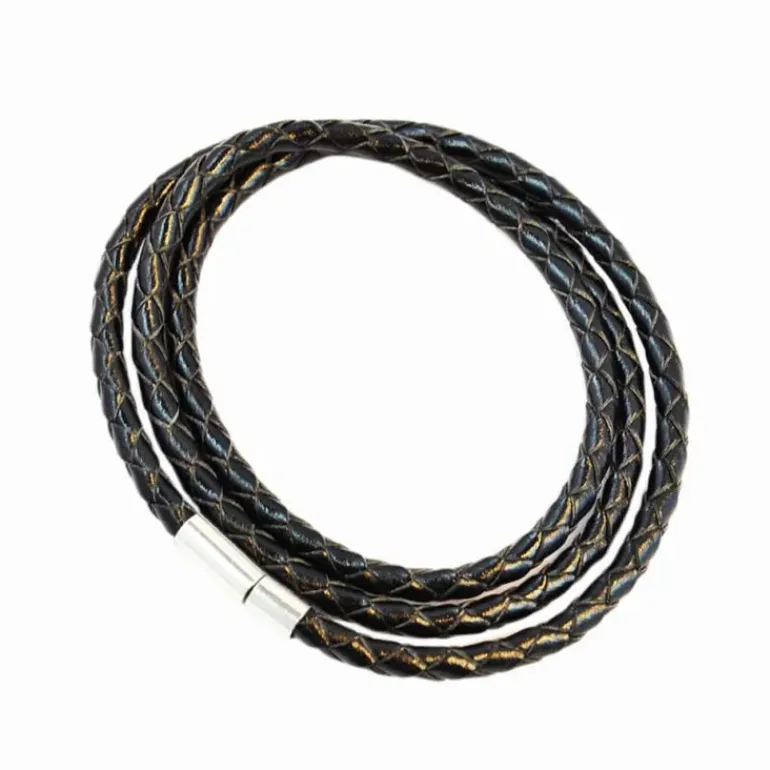 Flätat Armband – Black