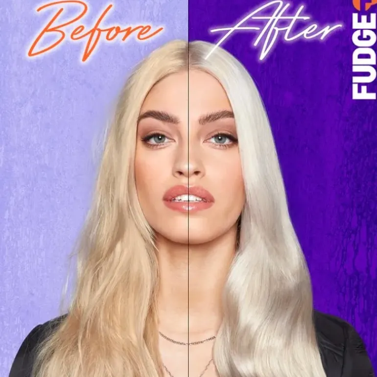 Fudge Clean Blonde Damage Rewind Violet-Toning Conditioner 1000ml