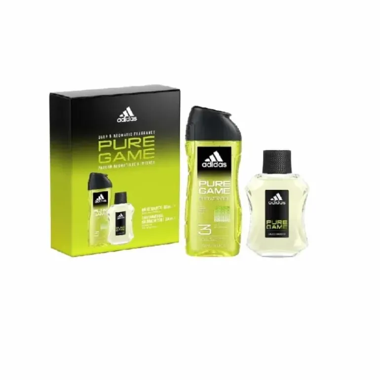 Giftset Adidas Pure Game Duo Edt 100 ml + Shower Gel 250 ml