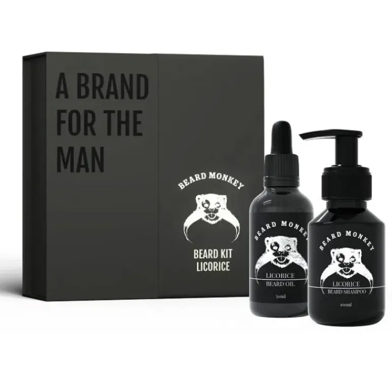 Giftset Beard Monkey Beard Kit Licorice