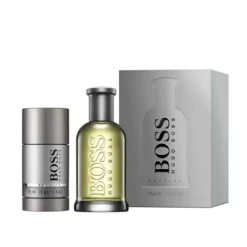 Giftset Hugo Boss Bottled Edt 100ml + Shower Gel 100ml + Deo Spray 150ml