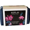 Giftset Replay Signature Man Edt 100ml + Pochette