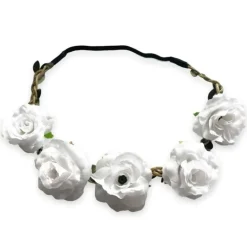 Hairband Blossom – White