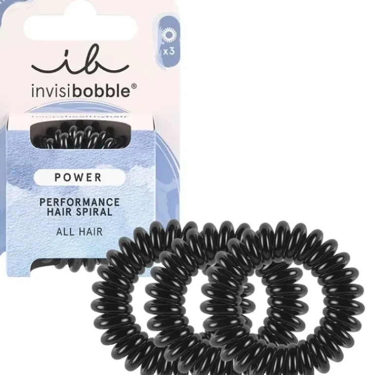 Invisibobble Power True Black 3pcs