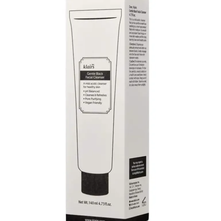 Klairs Gentle Black Facial Cleanser 140ml