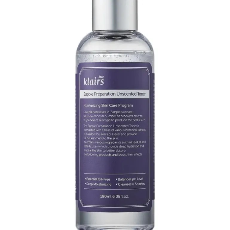 Klairs Supple Preparation Unscented Toner 180ml
