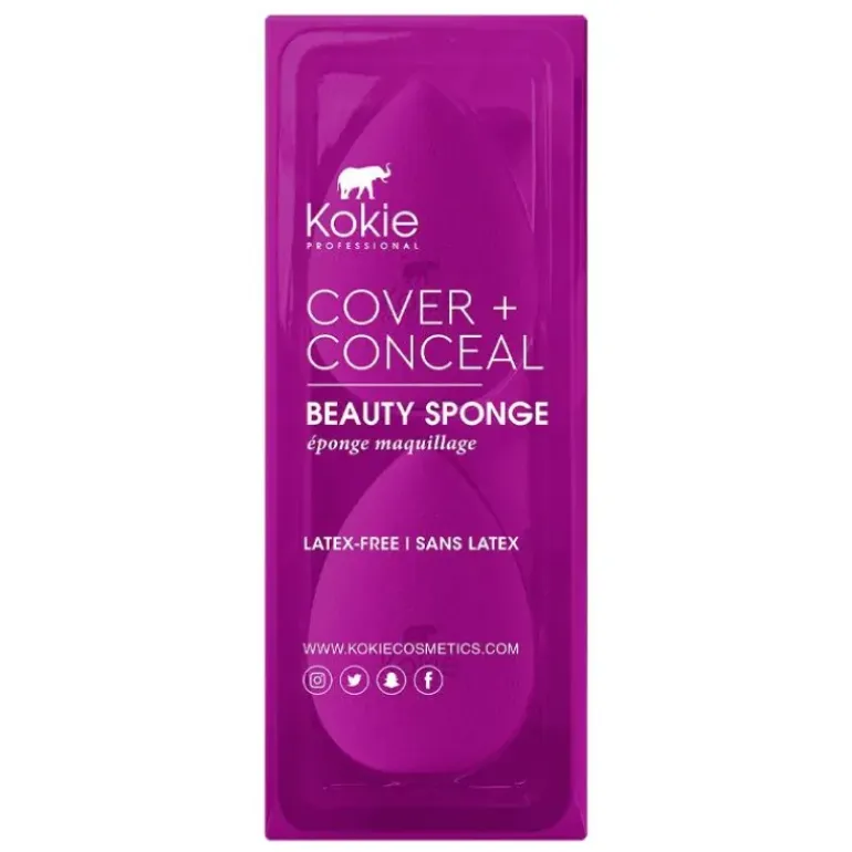 Kokie Cover And Conceal Beauty Sponge 2 Piece Set