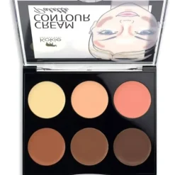 Kokie Cream Contour Palette – Deep/Dark