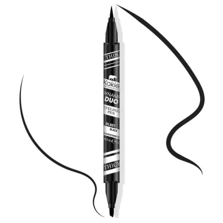 Kokie Dynamic Duo Eyeliner Pen Black