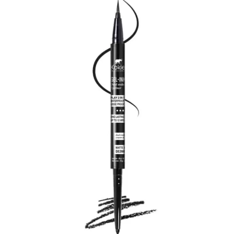 Kokie Gel-Ink Dual Ended Liner Black