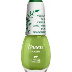 Kokie Green Nail Polish – Tan Line