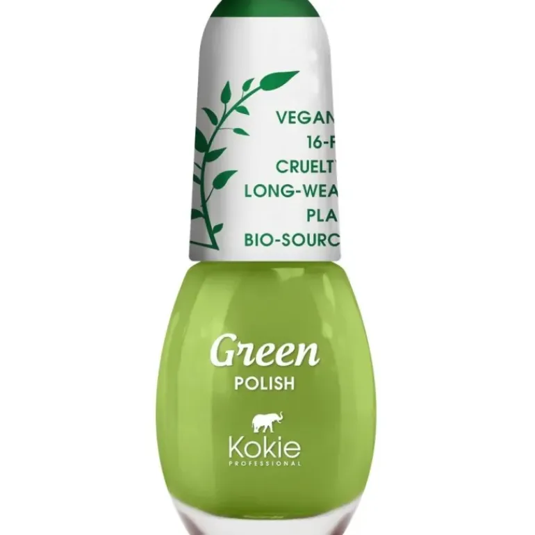 Kokie Green Nail Polish – Wild Rose