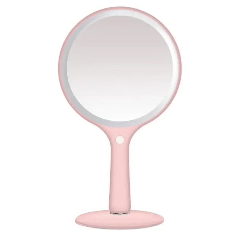 Kokie LED Handheld Ring Mirror – USB Rechargeable