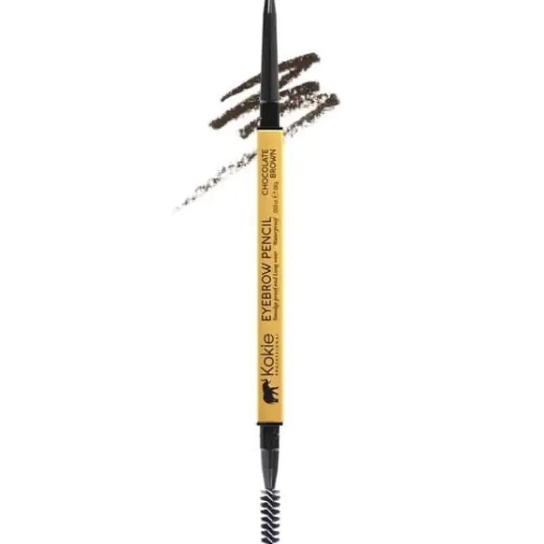 Kokie Micro-Fine Eyebrow Pencil Chocolate Brown