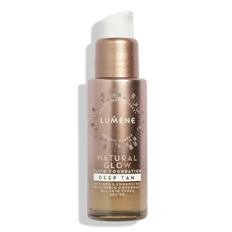 Lumene Natural Glow Fluid Foundation Spf20 Deep Tan 30ml