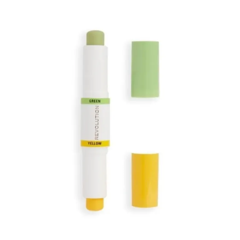 Makeup Revolution Correct & Transform – Yellow & Green