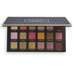 Makeup Revolution PRO Rockstar Shadow Palette Noir Edition