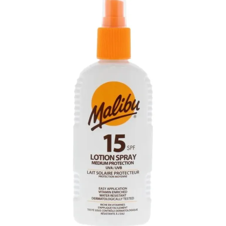 Malibu Lotion Spray SPF15 200ml
