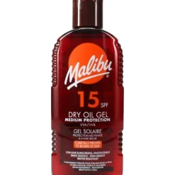 Malibu Sun Dry Oil Gel SPF15 200ml