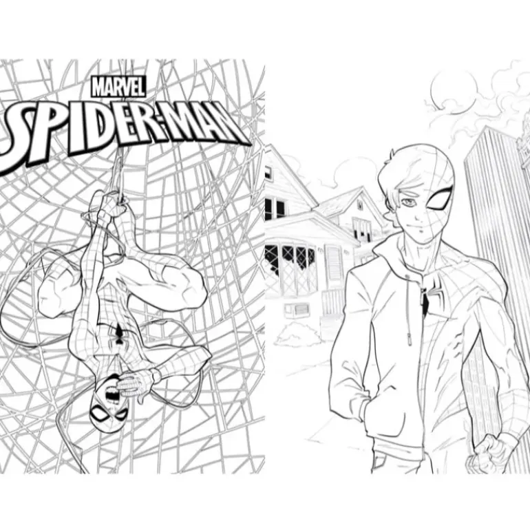 Marvel Legends Colouring Book