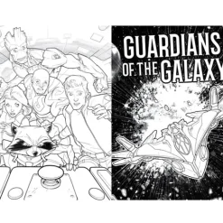 Marvel Legends Colouring Book