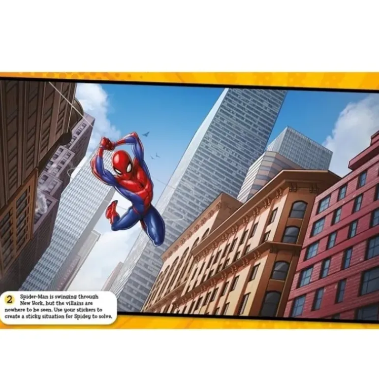 Marvel Spider-Man Sticker Scenes