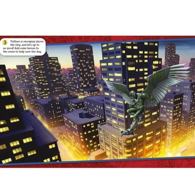 Marvel Spider-Man Sticker Scenes