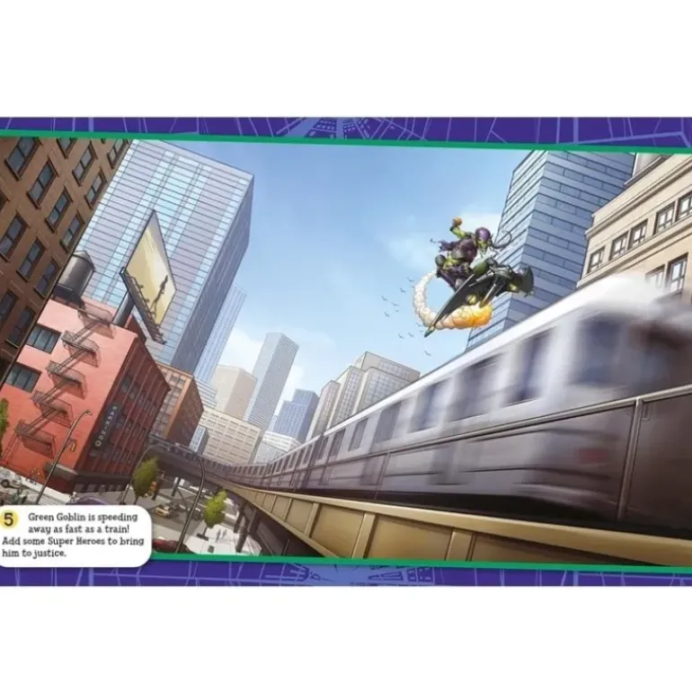 Marvel Spider-Man Sticker Scenes