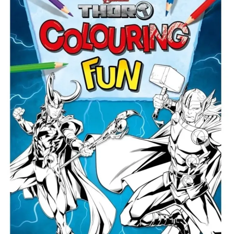 Marvel Thor Colouring Fun