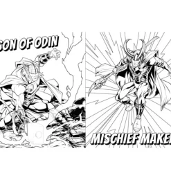 Marvel Thor Colouring Fun