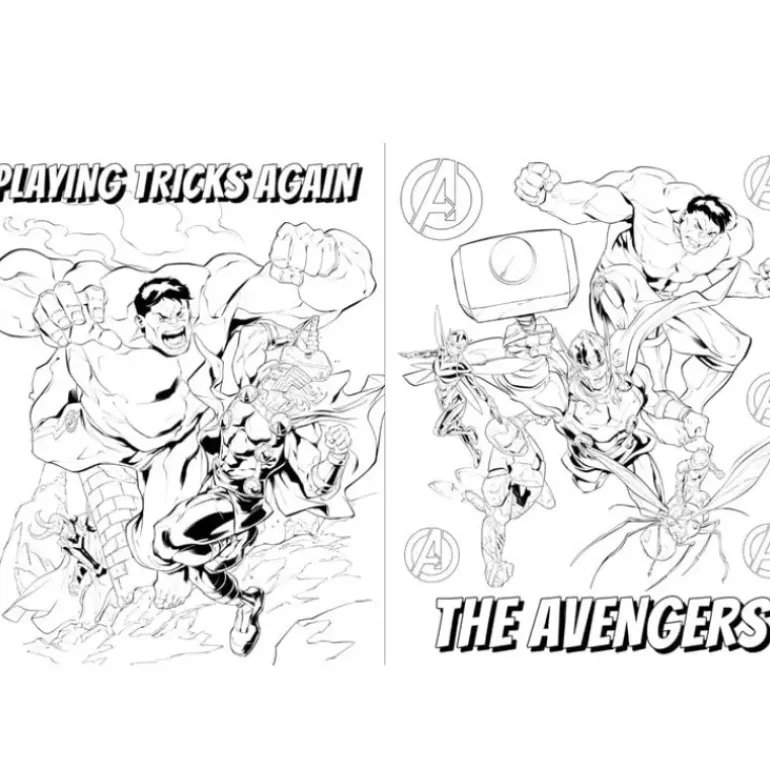 Marvel Thor Colouring Fun