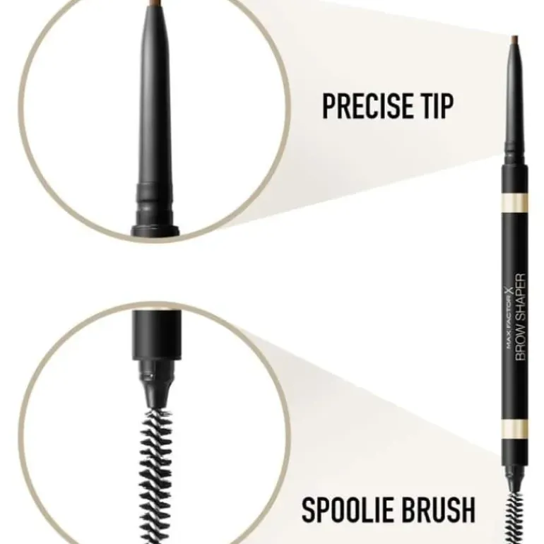 Max Factor Brow Shaper Eyebrow Pencil – 20 Brown