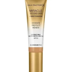 Max Factor Miracle Second Skin Foundation 08 Medium Tan