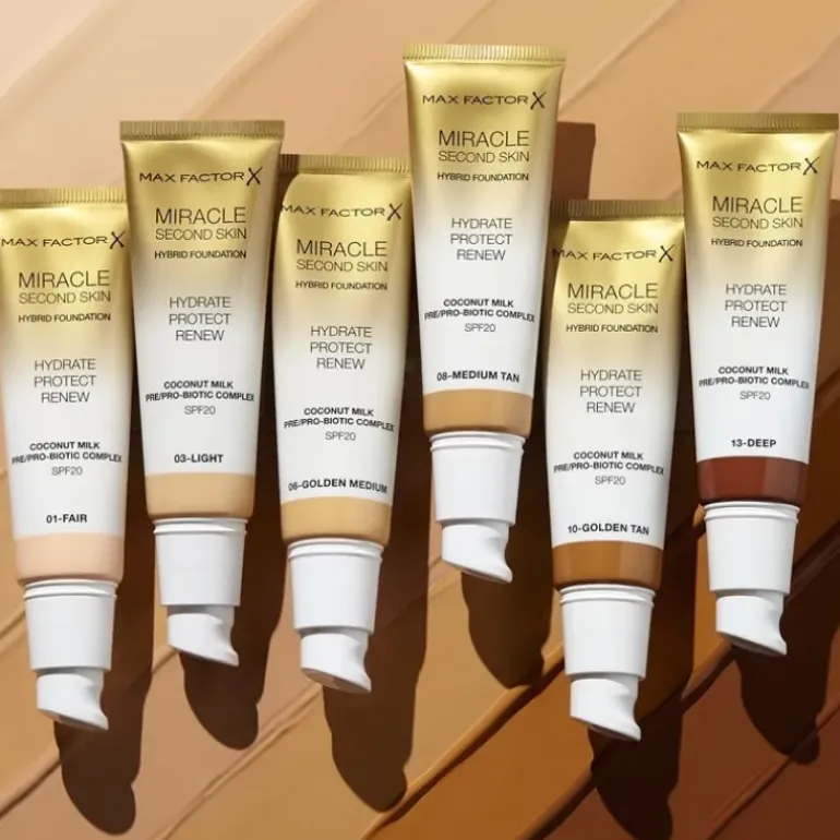Max Factor Miracle Second Skin Foundation 13 Deep