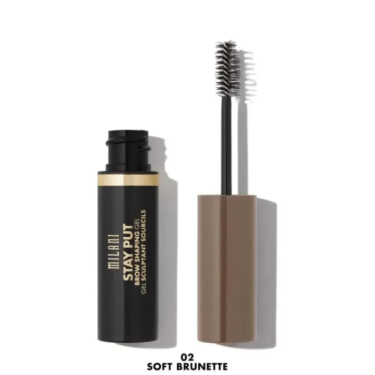 Milani Stay Put Brow Shaping Gel – 02 Soft Brunette