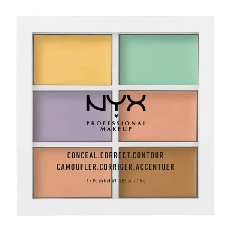 NYX PROF. MAKEUP 3C Palette Color Correcting Concealer