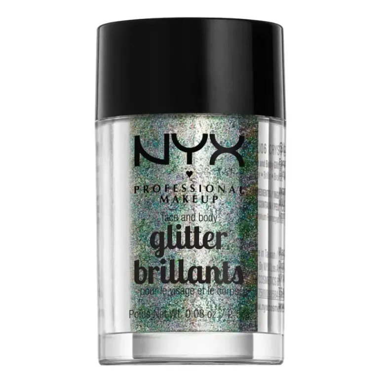 NYX PROF. MAKEUP Face & Body Glitter – 06 Crystal 2,5g