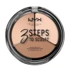NYX PROF. MAKEUP 3 Steps To Sculpt Face Sculpting Palette – Fair