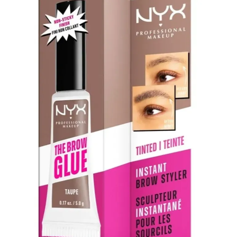 NYX PROF. MAKEUP The Brow Glue Instant Brow Styler 02 Taupe