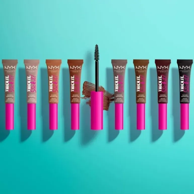 NYX PROF. MAKEUP Thick it. Stick it! Brow Mascara – Black