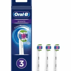 Oral-B 3D White Clean Max Toothbrush Head 3pc