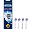 Oral-B 3D White Toothbrush Head 4pc