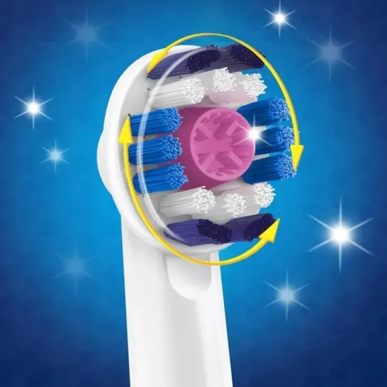 Oral-B 3D White Toothbrush Head 4pc