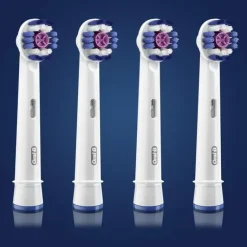 Oral-B 3D White Toothbrush Head 4pc