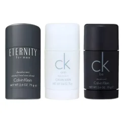 3-pack Calvin Klein Deostick (Eternity + CK One + CK Be 75ml)